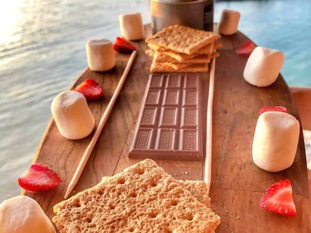 a sandwich sitting on top of a wooden table