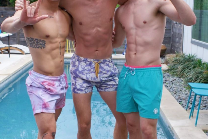 a group of people posing for the camera