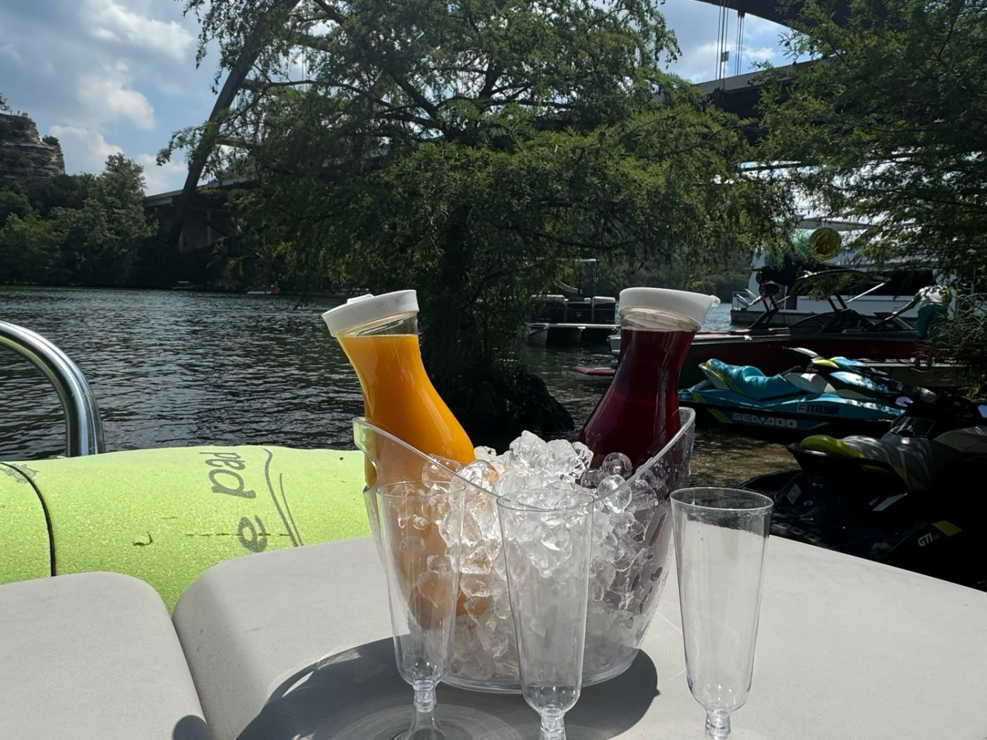 a glass of beer on a table